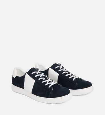 calvin klein navy trainers