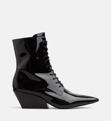 calvin klein black platform boot trainers