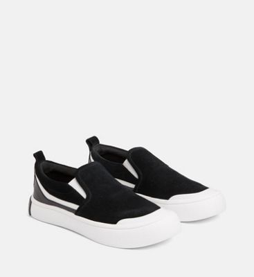 calvin klein suede trainers