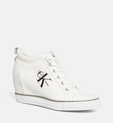 calvin klein jeans platform sneakers