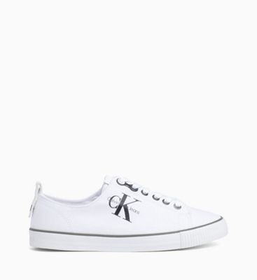 calvin klein chunky trainers black and white