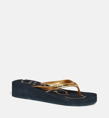 calvin klein jelly sandals