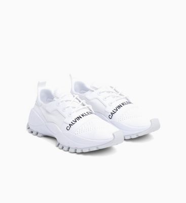 calvin klein knit trainers
