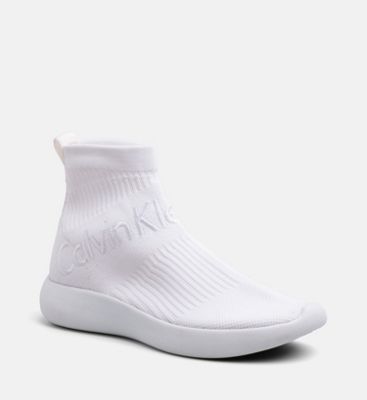 calvin klein knit high top sneakers