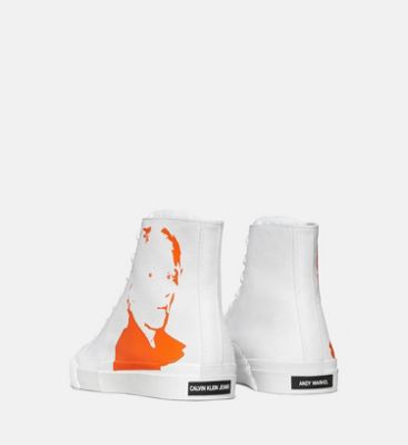 calvin klein calvin klein x andy warhol sneakers