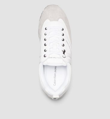 ck white trainers