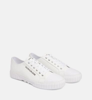 calvin klein cream trainers