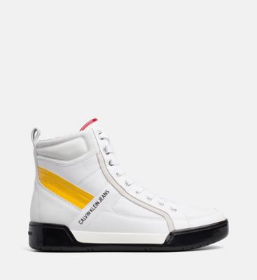 calvin klein jeans white shoes