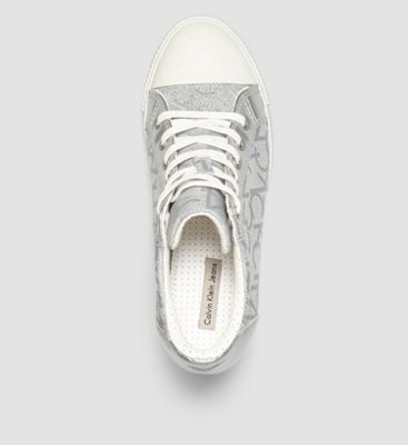 calvin klein glitter trainers