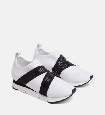 calvin klein ultra leather neoprene sneakers