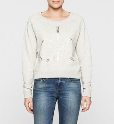 calvin klein sweatshirt women's