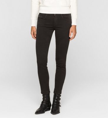 mid rise skinny jeans calvin klein