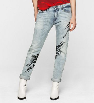 CALVIN KLEIN JEANS HIGH RISE STRAIGHT - Your Box Cy