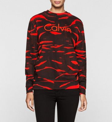 mens black calvin klein sweatshirt