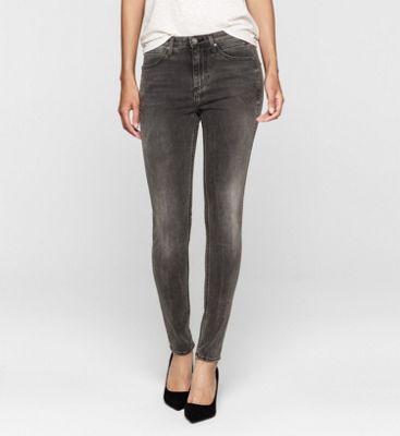 calvin klein skinny high rise