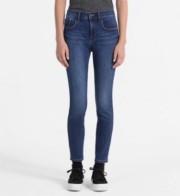 calvin klein skinny high rise