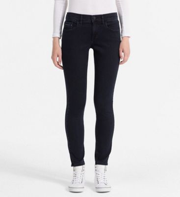 mid rise skinny jeans calvin klein