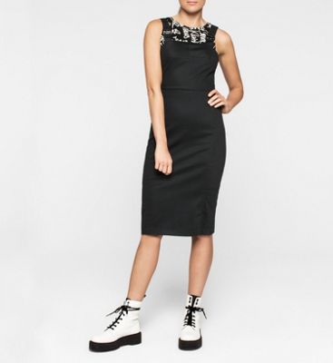 calvin klein pinafore
