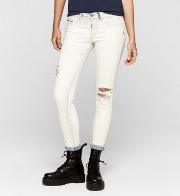 calvin klein ankle skinny jeans