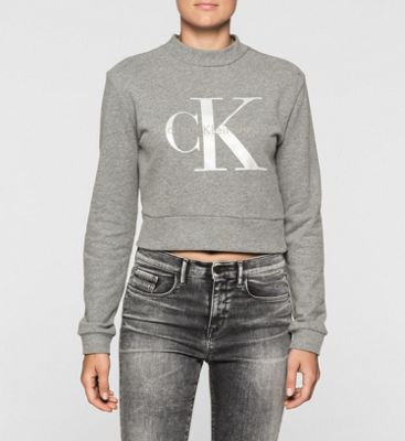 mens black calvin klein sweatshirt