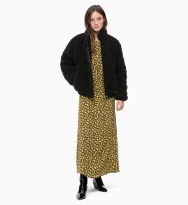 calvin klein polar fleece jacket