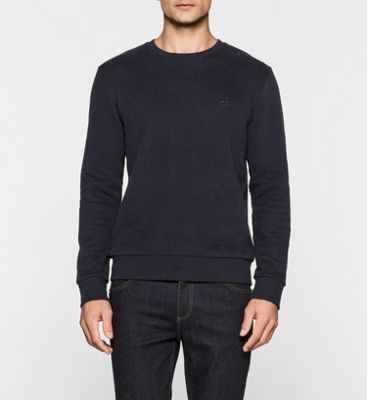 mens black calvin klein sweatshirt
