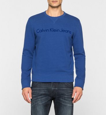 mens black calvin klein sweatshirt