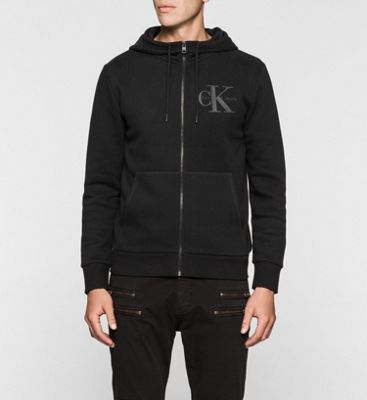 mens black calvin klein sweatshirt