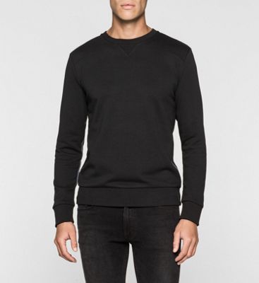 mens black calvin klein sweatshirt