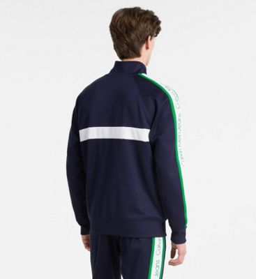 calvin klein side logo track jacket