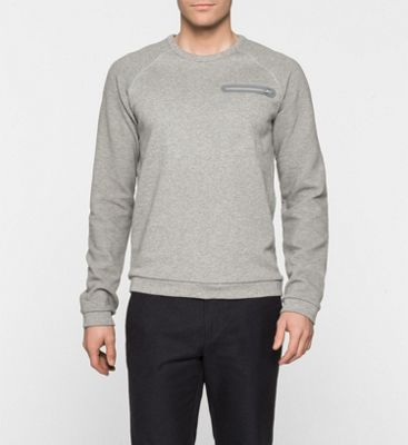 mens black calvin klein sweatshirt