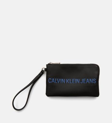 calvin klein wristlet pouch