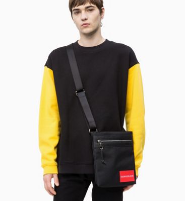 calvin klein jeans black bag