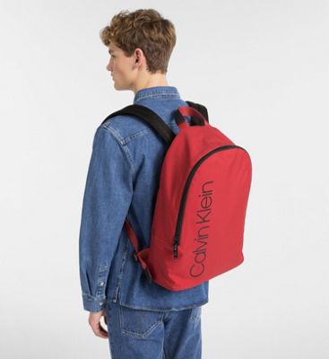 ck leather backpack