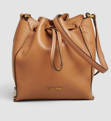 Leather Bucket Bag Calvin Klein® K60K602489