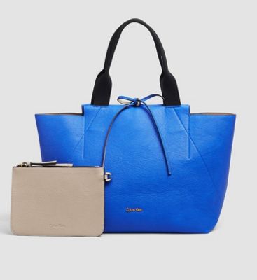 calvin klein handbags blue