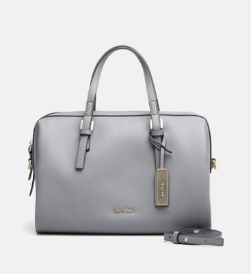 grey calvin klein bag