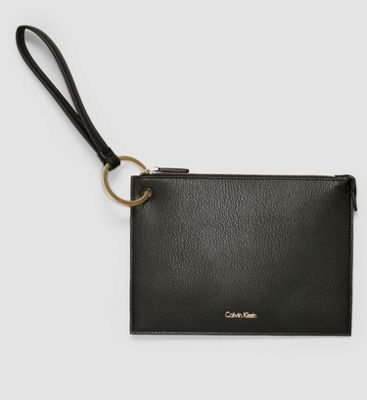 calvin klein wristlet pouch