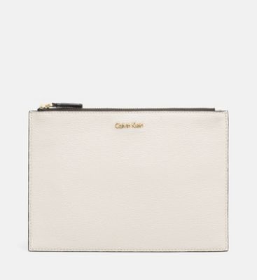 calvin klein zip pouch