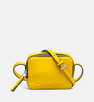 calvin klein sunflower crossbody bag