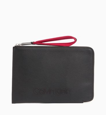 calvin klein zip pouch