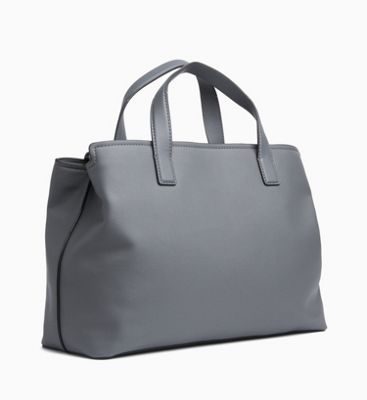 calvin klein grey tote bag