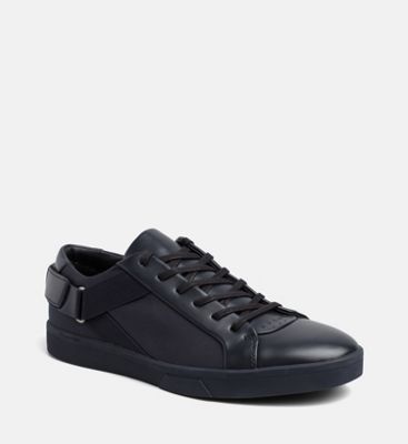 calvin klein navy trainers