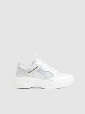 calvin klein maya trainers bright white