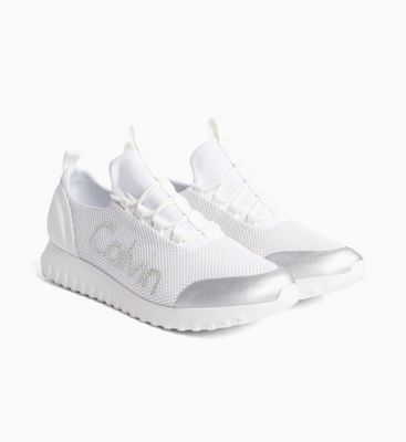 calvin klein silver shoes