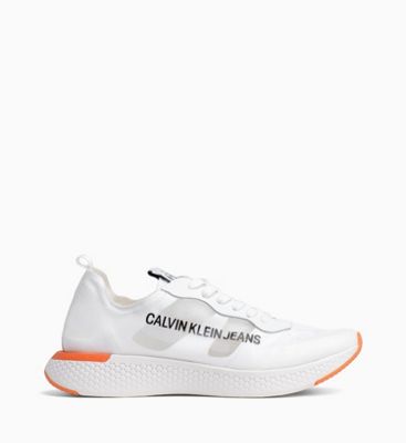 calvin klein jeans nylon trainers