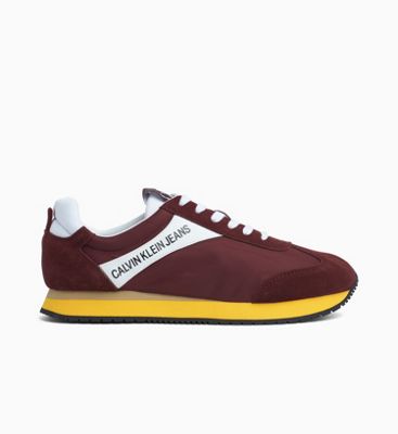 calvin klein jeans nylon trainers