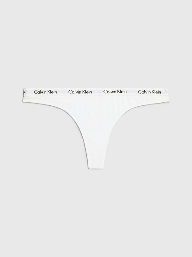 WHITE Stringi - Carousel dla Kobiety CALVIN KLEIN