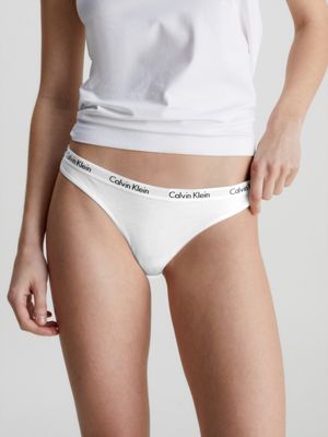 Calvin klein outlet white thong