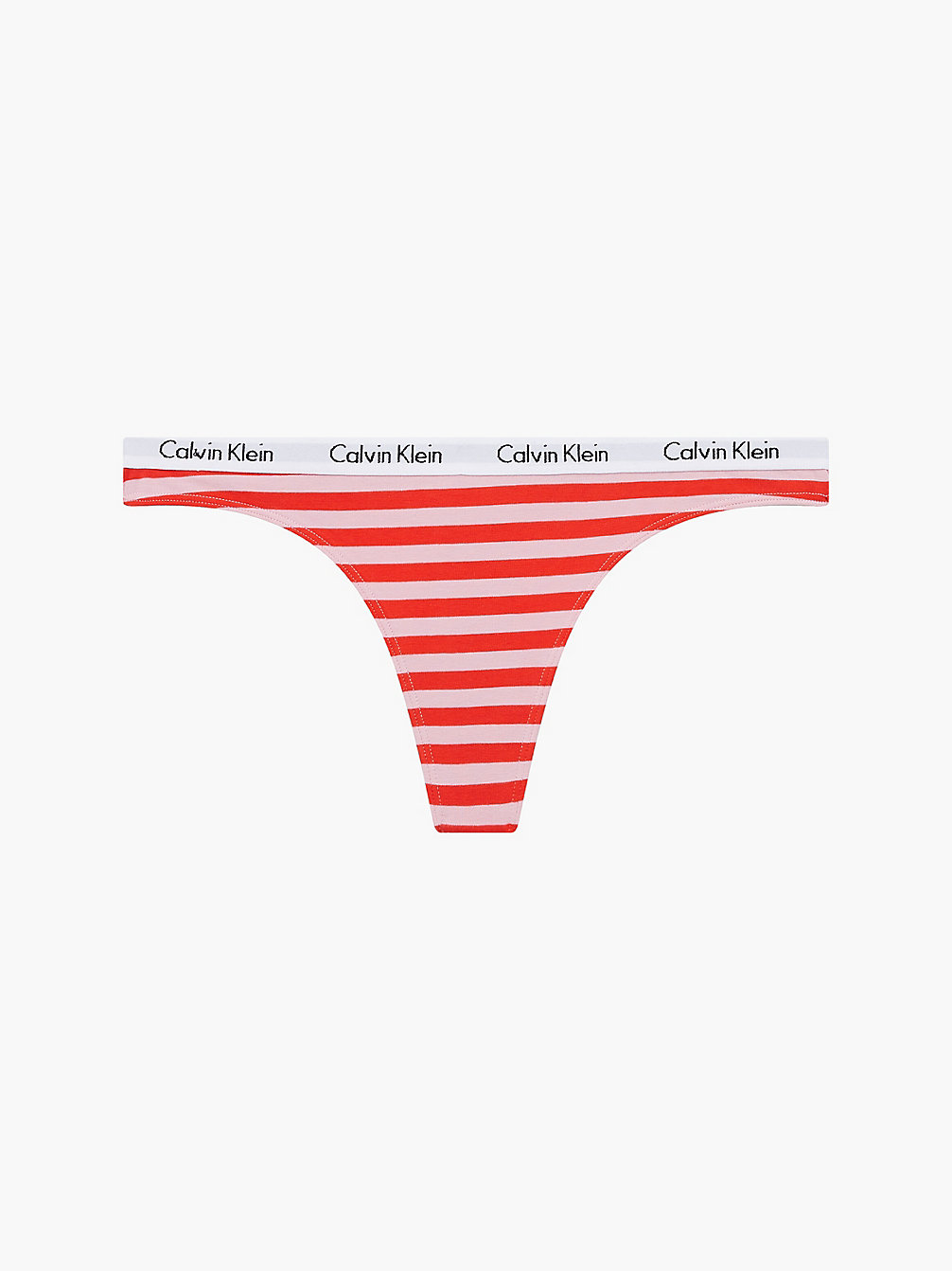 RAINER STRIPE_PINK SHELL Thong - Carousel undefined women Calvin Klein